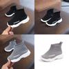 Lively Unisex Toddler Baby Boys Girls Solid Mesh Ankle Boots Sport Shoes Sneaker