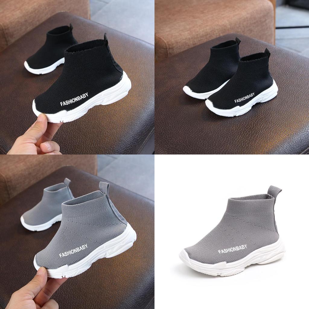 Lively Unisex Toddler Baby Boys Girls Solid Mesh Ankle Boots Sport Shoes Sneaker