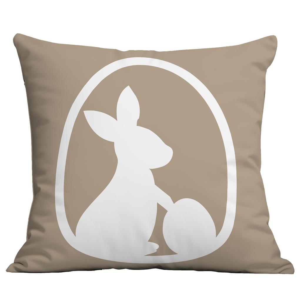 Easter Pillow Case Home Sofa Pillow Living Room Ornament Printed Rabbit Pillow Premium Durable Quality Useful Practical