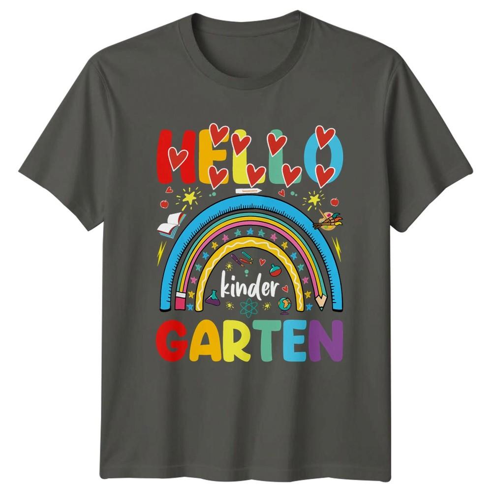 Hello Kinder Garten TShirt Kindergarten School Back To School S
