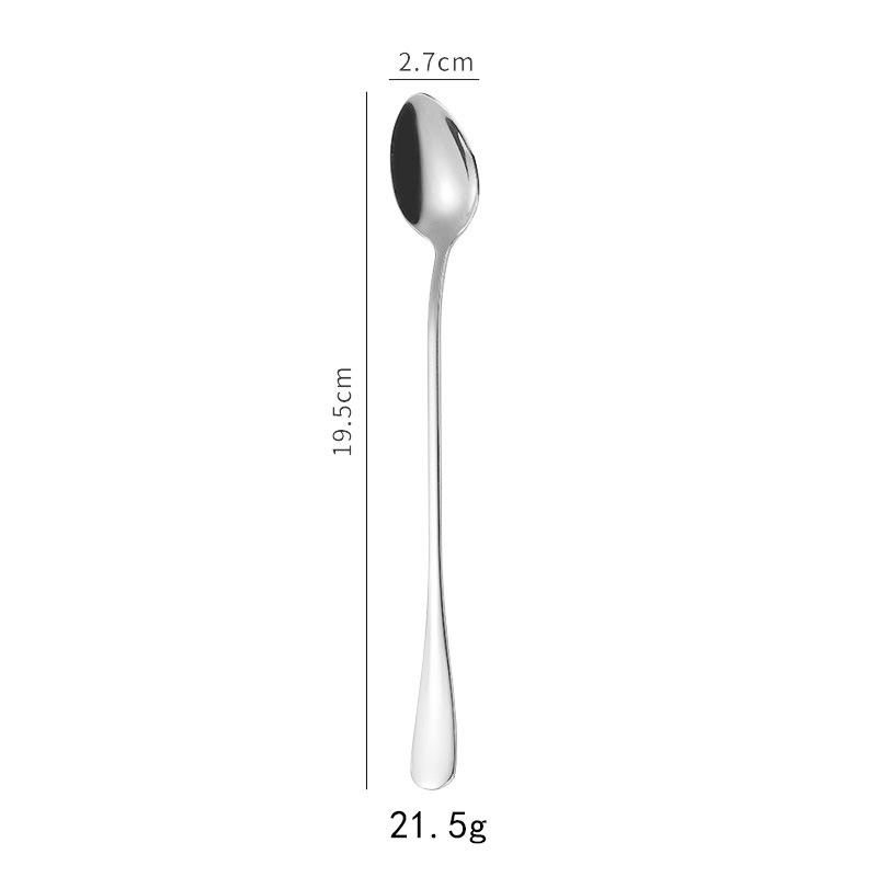 Stainless steel tableware, knives and forks, spoons, western food steak knives and forks, household thickened pointed spoons, round spoons, supplies