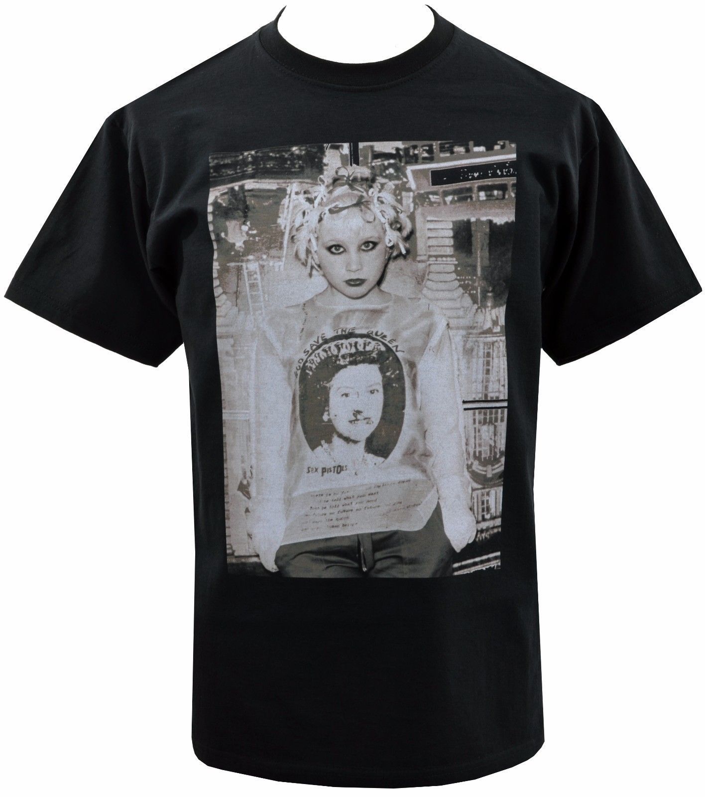 Mens Punk T-Shirt Debbie Juvenile Original Punk Rock 1977 Seditionaries S-5XL S