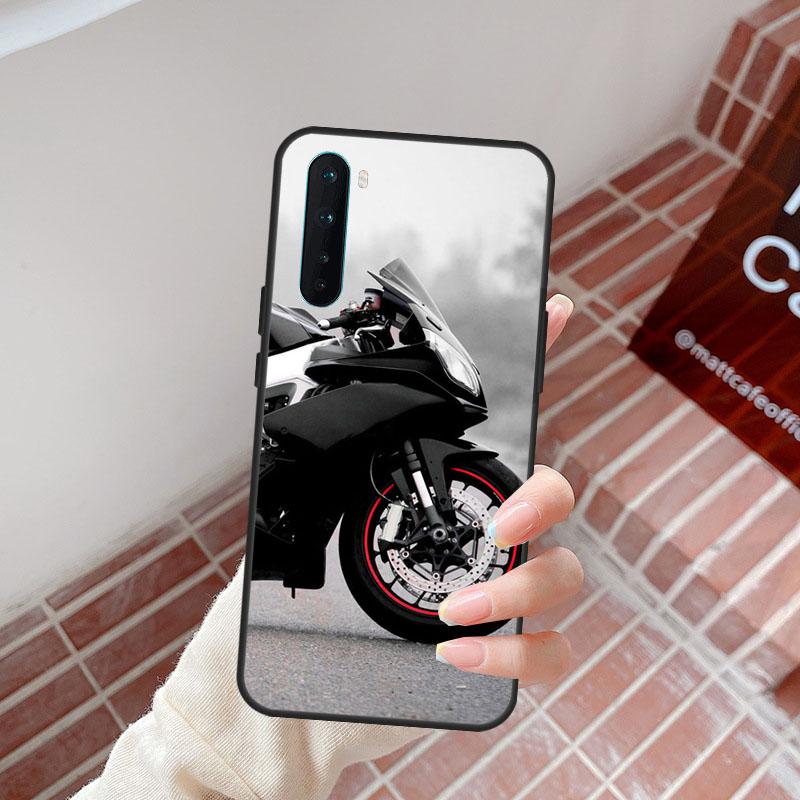 Retro Moto Cross Motorcycle Case For OnePlus 13T 10R 10T 8T 12R 13R 15 13 12 11 10 9 Nord CE 5 2 3 4 Lite N20 N30 Cover