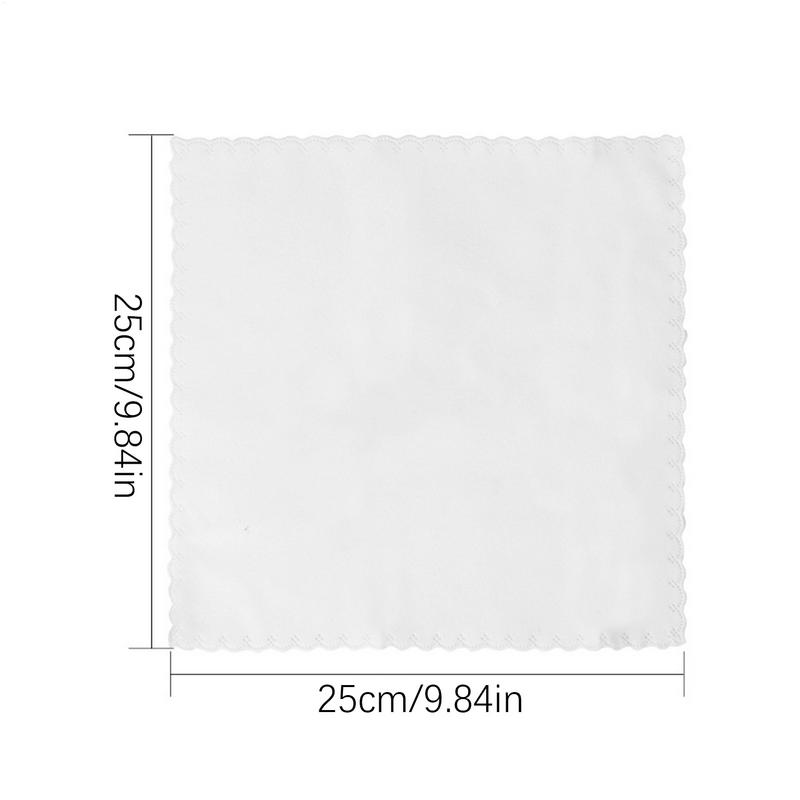 Cleaning Microfiber Cloths 5 Pieces Electric Bass Wiper Anti Static Polishing Cloth For Piano Violin Guitar Electric Bass Wind