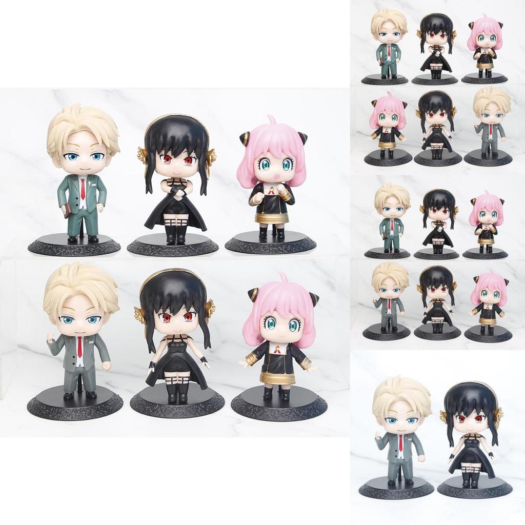 Cute Spy Family Anya Q Version Action Figure Model Toy Blind Box Gift Set