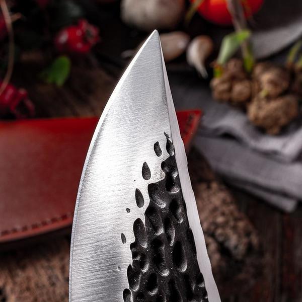 6 Inch High Carbon Manganese Steel Boning Knife Handmade Kitchen Knives Fishing Knife Meat Cleaver Cutter Tool