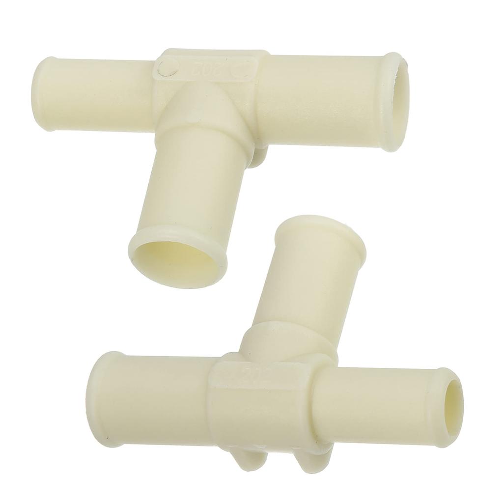 uxcell Manguera de Calefacción, Conector T, Tubo T, Compatible con Toy ota, RAV4, Se adapta a 2006-2008, 87248-20380, Beige, Paquete de 2
