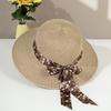 Dámské ležérní klobouky proti slunci Elegantní klobouky Raffia Ochrana před sluncem Klobouky se širokou krempou Outdoor Cestování Plážové klobouky Jaro Léto