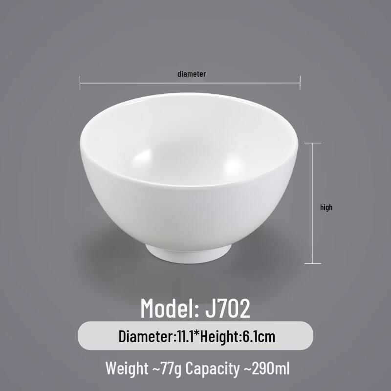 Commercial Melamine Small Serving Bowl