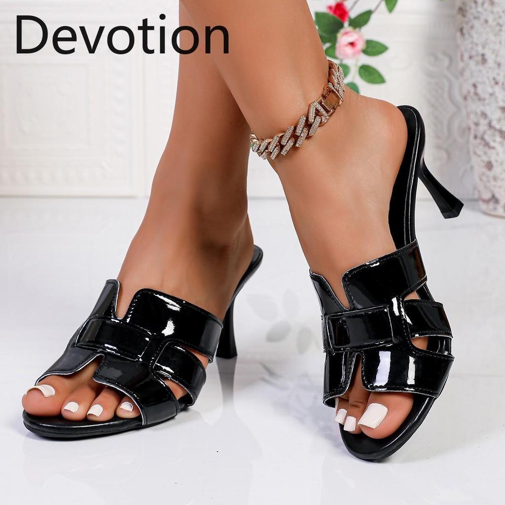 Plus-size Shoes, Sandals, Women's Shoes, High-heeled Slippers Devotion