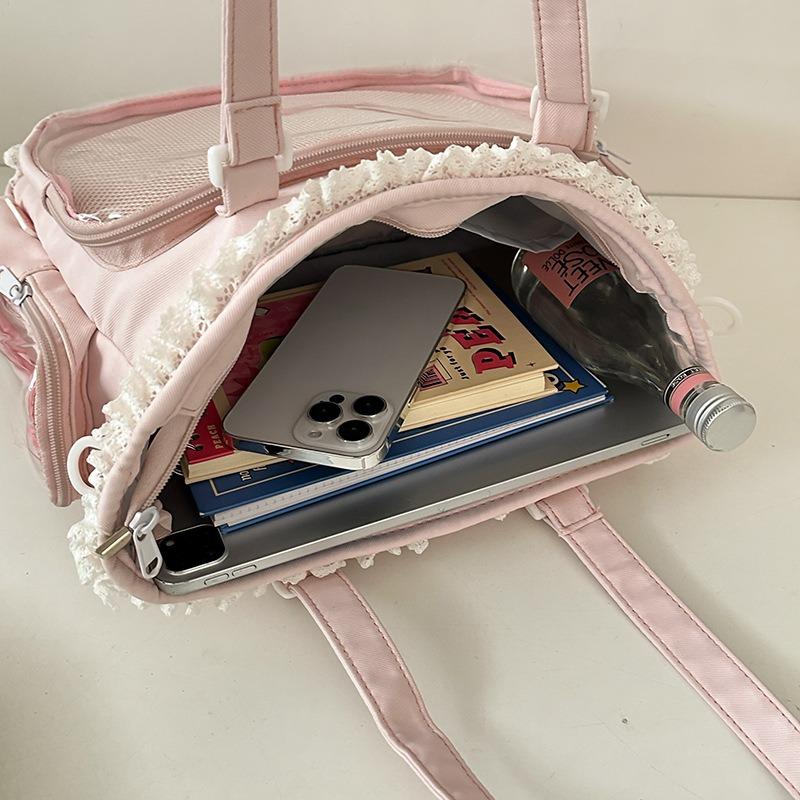 New Japanese Ins High Value, Fresh and Sweet Candy Color Girl Transparent Bar Pain Bag, Light Messenger Bag