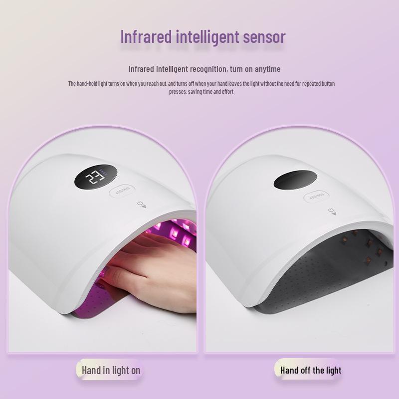 Portable USB Rechargeable S60 Wireless Nail Lamp Phototherapy Machine