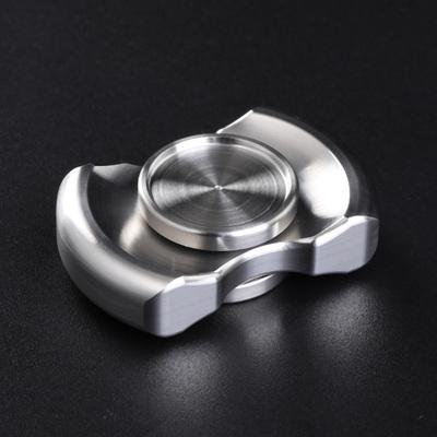 Mini Double Leaf Hand Spinner Stainless