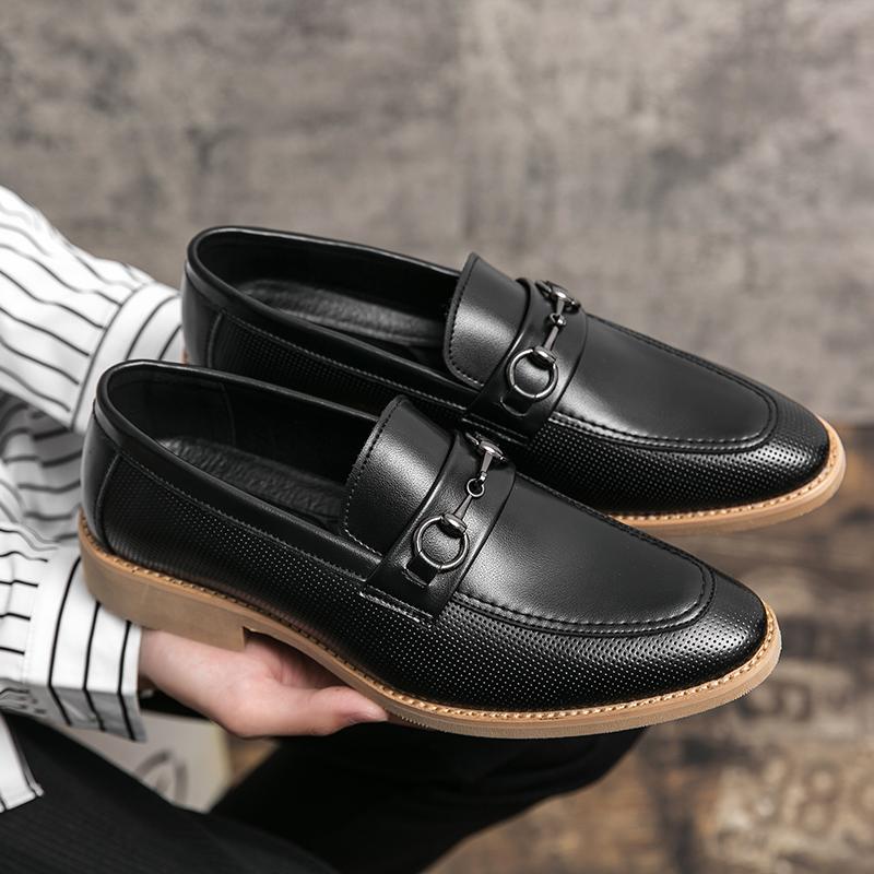 Módní pánská ležérní obuv Pánské retro mokasíny v britském stylu Pánské nazouvací boty na řízení Pohodlné a prodyšné Pánská obuv na chůzi