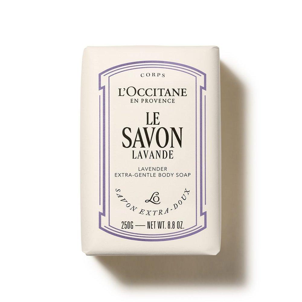 L Occitane Shea Lavender Extra-Gentle Body Soap 250g (Carité Confort)