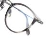 Unisex Korean Style Round Pure Titanium Myopia Glasses Frame – Transparent Optical Frame