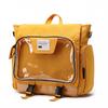 Rucksack Schlicht Damen Multifunktionale Einzelschulter Dual-Use Tasche Schultasche