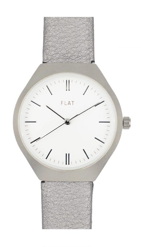 

[Follow] Watch FLAT Matte Case Watch E01321S-1 DGY Women s Gray