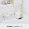 Tissue Case Half Tissue Box White Made in Japan Like-it RP-04