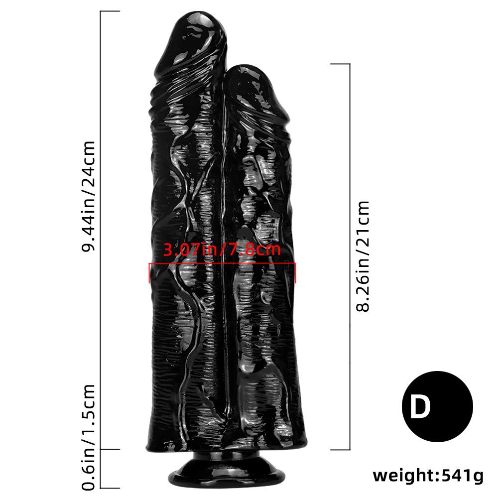 Large Head Extra Long Female Dildo Posterior Male Anal Plugs Out Wear Anal Strips Practice Anal Dilation Tool Sex Toys