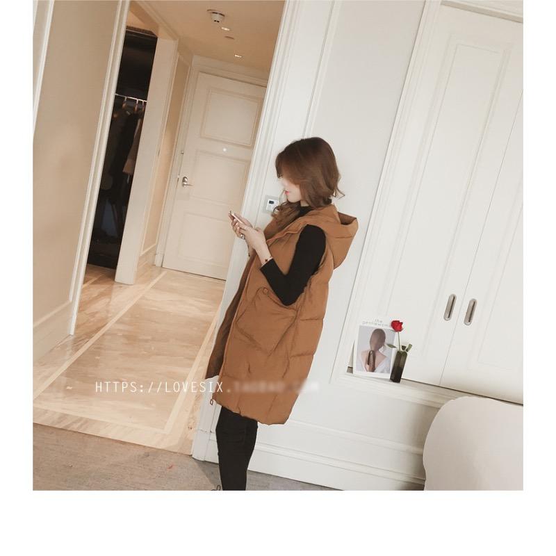 Down Cotton Vest Women's Vest Jacket