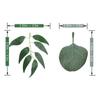 Artificial Eucalyptus Garland and Willow Vine Branches Leaf Garland String Door Green Garland Indoor and Outdoor