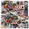 10/30/50/100 peças Adesivos para Bicicleta de Montanha Impermeáveis ao Ar Livre Decalque de Bicicleta MTB Vinil Para DIY Laptop PC Skate Bagagem Pegatinas