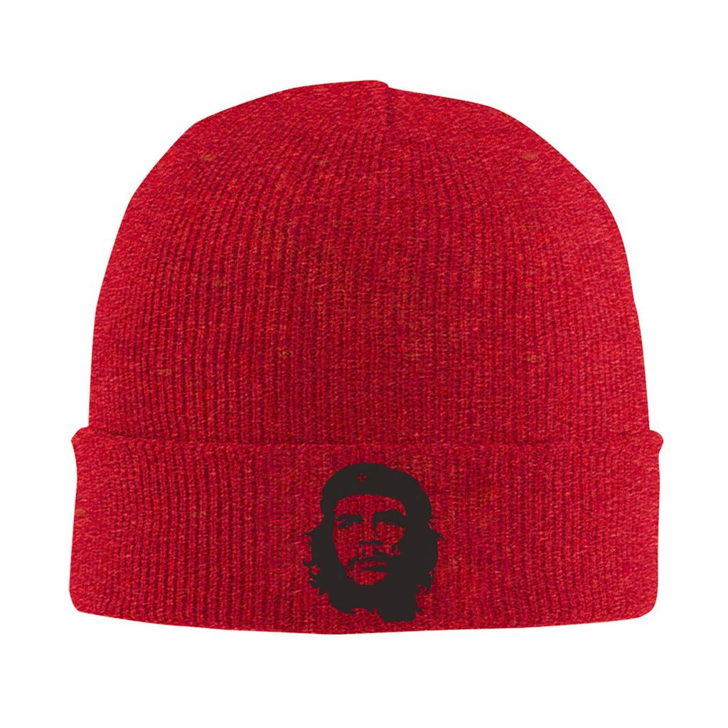 Che Guevara  Beanie Hats  Bonnet Hats Adult Unisex Street Y2K Outdoor Sport Skullies Beanies Autumn Winter Graphic Elastic Caps