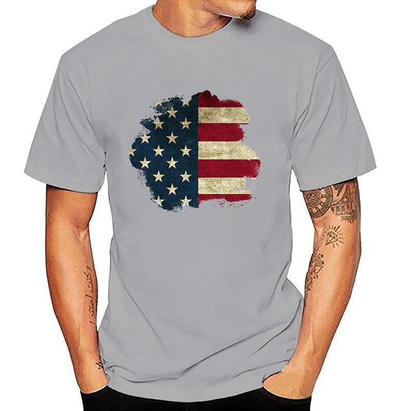 Men's Printed T-Shirt Men's T-Shirt Independence Day T-Shirt