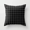 Geometric Plaids Cushion Cover Polyester Throw Pillow Cover Decorative Sofa Pillow Nordic Fashion Scottish Pillowcase 45*45Cm