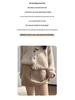 Korean Lambswool Hip-Hugging A-Line Skirt: Fluffy, Warm, Slimming, Autumn/Winter Bodycon Short Skirt for Women