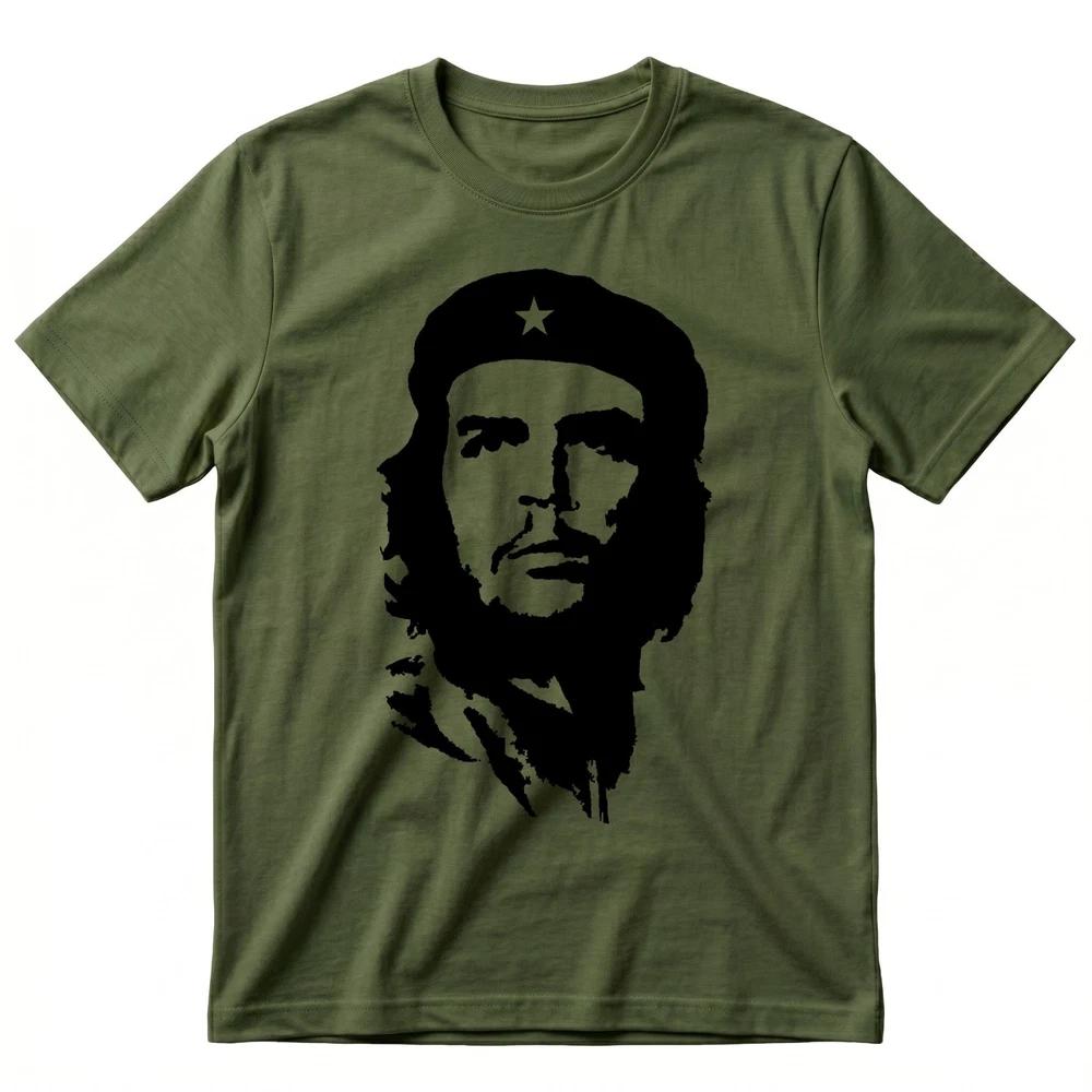 Revolution Tshirt Che Guevara Tee Adult Olive New Unisex S