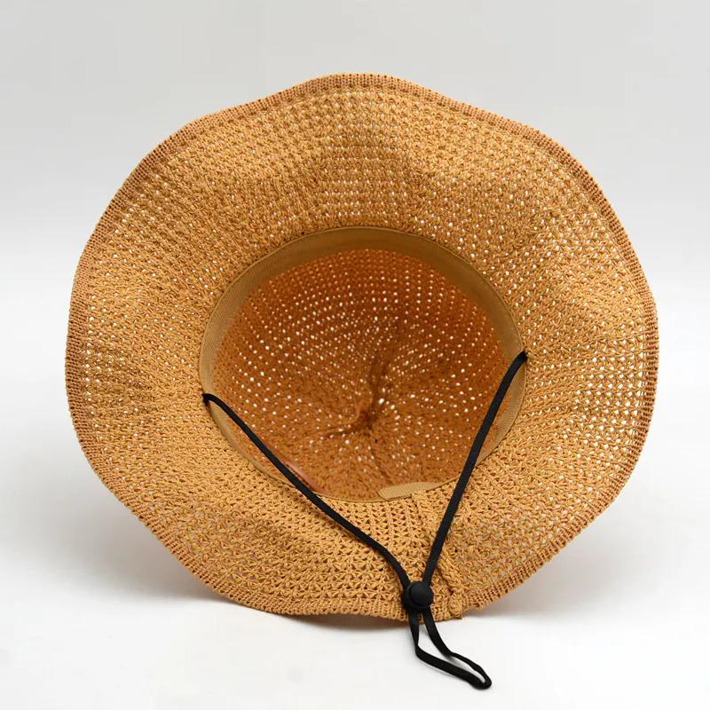 WTEMPO Women Breathable Foldable Spring Summer Wide Brim Solid Color Sun Hats Outdoor Travel Beach Sunscreen Hats