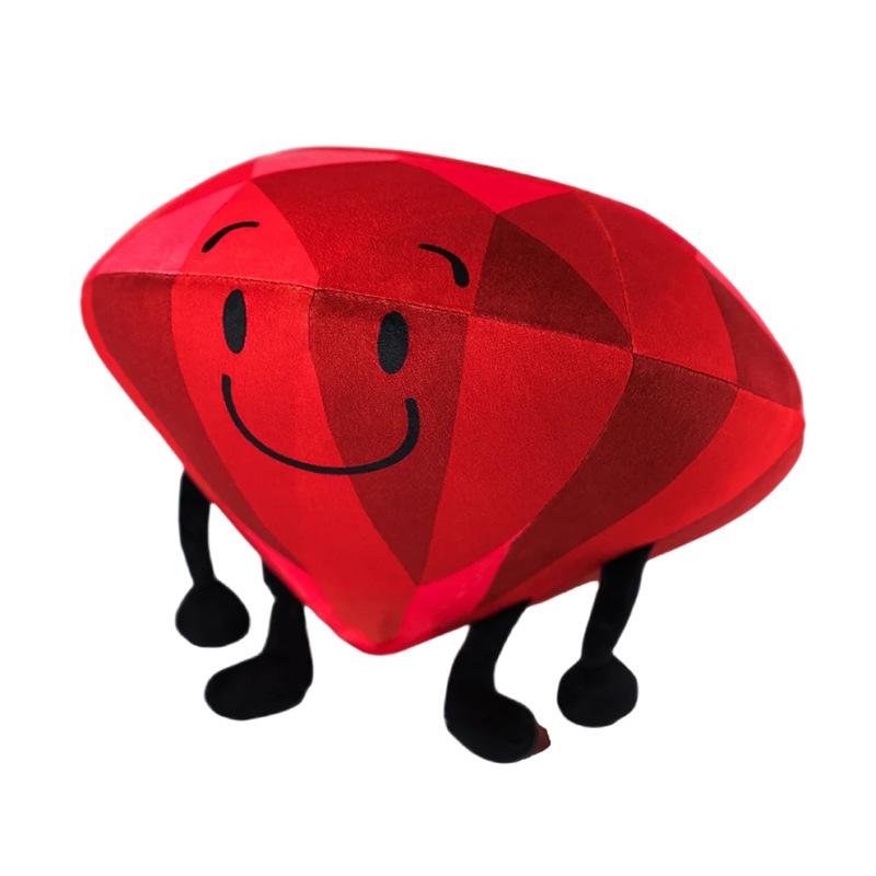 Anime Battle for Dream Island Plush Toy BFDI Stuffed Doll Fire Flower Leaf Numbers X Stuffed Plushie Educattional Christmas Gift