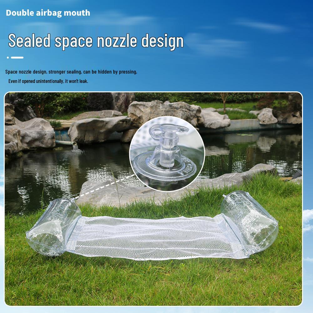 Inflatable Sequin Pool Float with Foldable Backrest