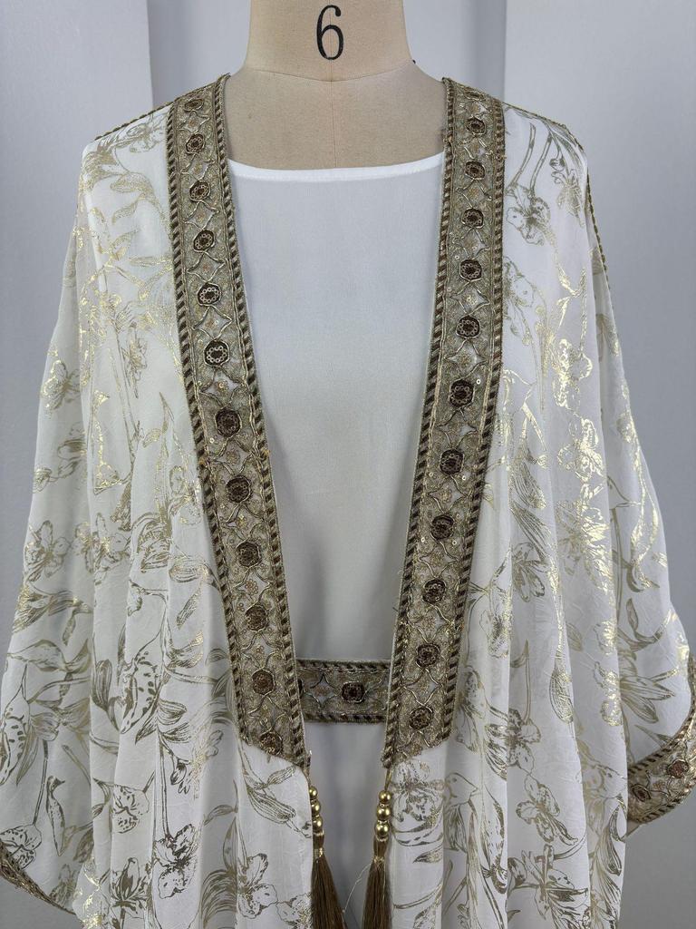 SW013 Letní horká ražba Dlouhý župan Abaya pro muslimské ženy