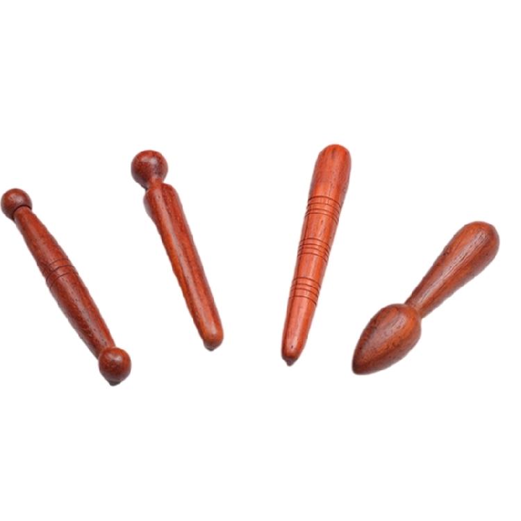 Artisanal Wooden Massage Instrument For Deep Tissue Stimulation And Comfort