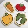 Carrot Hand Towels Vegetables Wall Hanging Rag Creativity Handkerchief  Kitchen Bathroom