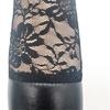 Damen Stretch Kunstleder Spitze Ellbogenlange Handschuhe Vollfingerhandschuhe Opernhandschuhe Partyhandschuhe Brauthandschuhe für Halloween