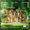 Fermi S2238 Huaylin Castle Preserved Flower Model - Handmade Building Blocks for Kids - Valentine's Day Gift