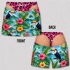 Fun 3D Print Leopard Print Hawaii Floral Swim Trunks For Men Summer Sea Beach Casual Beach Party Essentials Viral Board Short