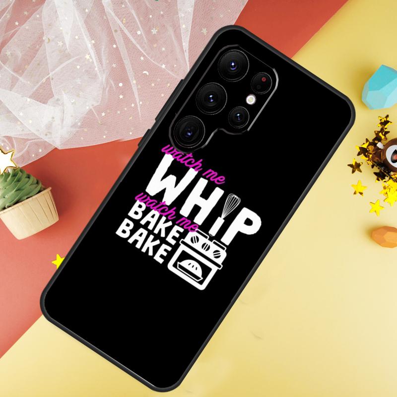 Love Baking Chef Knife Phone Case For Samsung Galaxy S26 S25 Ultra S23 S21 S20 S22 S24 FE S10 Plus Cover Coque