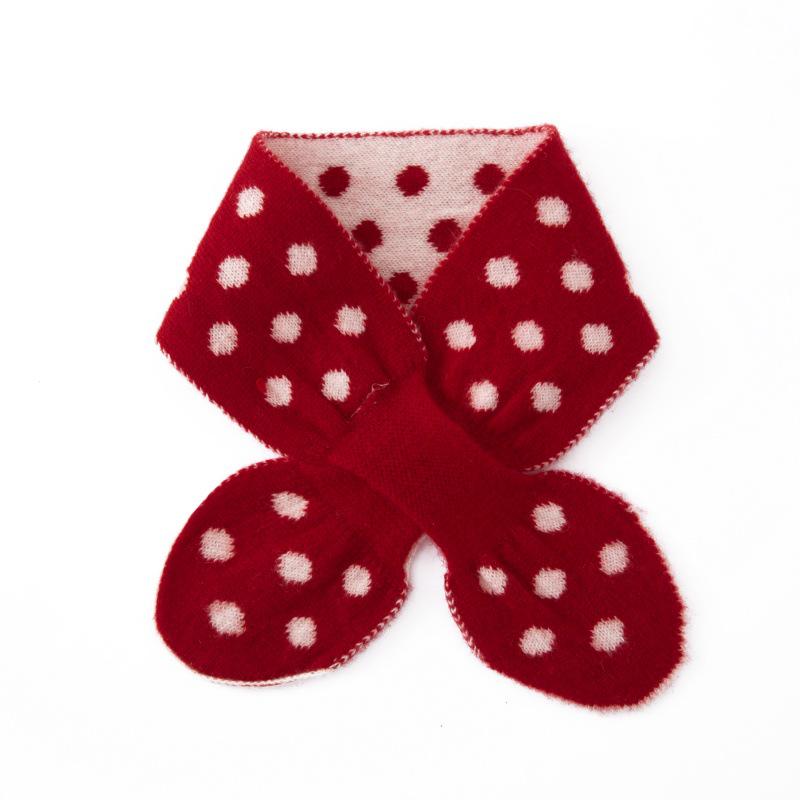Children's Cute Warm Cashmere Scarf - 100% Pure Knitted Wool