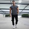 [Anmur] Men's Short-Sleeve T-Shirt, Training Wear, Sweat-Wicking, Quick-Drying, Innerwear, Top, Gym, Strength Training, Fitness, Loose Fit, Black, XL