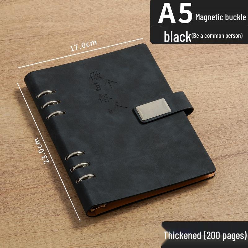 Hochwertiger A5/B5 Notizblock für Business, Meetings & Tägliches Tagebuch