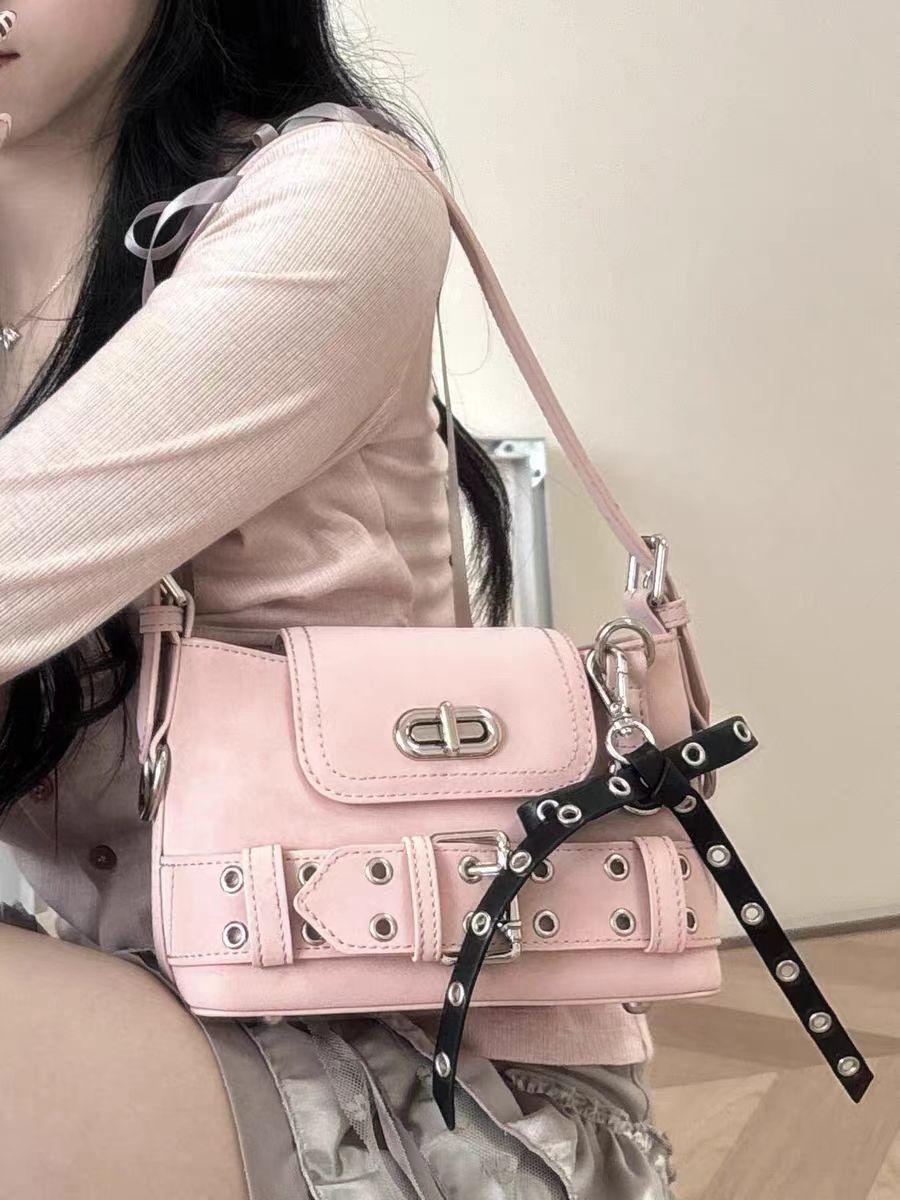 

2025 new fashionable leopard print shoulder bag shopping simple texture handbag foreign style large capacity armpit bag