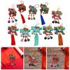 Chinesisches Neujahr Pferde-Ornament, Kreatives Stofftier, Frühlingsfest Feng Shui Dekor Hängender Anhänger für das Mondneujahr