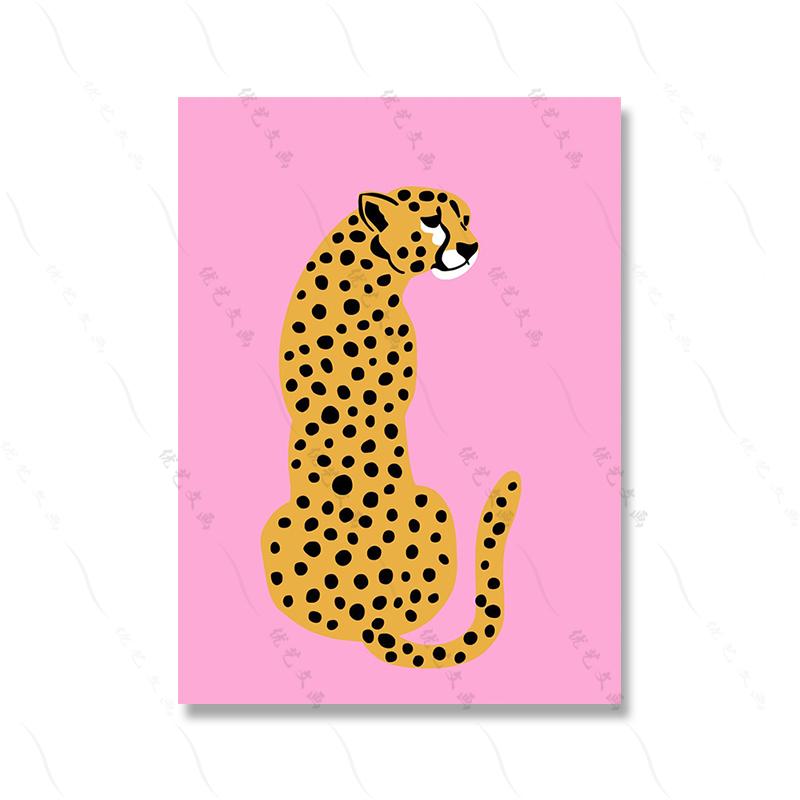 Retro Boho Wall Art Canvas Painting Print Trendy Dorm Room Home Poster Decor Cartoon Kids Abstract Fashion Living Picture Decor