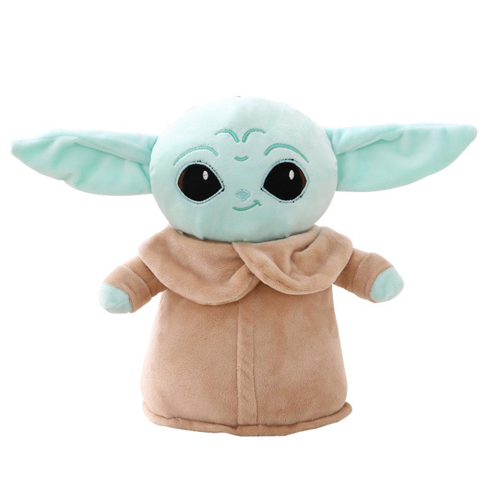 Mandalorian Baby Yoda Plush Toy - Master Yoda Anime Merchandise 18 cm как