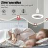 E27 Screw Fan Bulb Bedroom Ceiling Fan Light Remote Control Led Fan Light Home Improvement Accessory